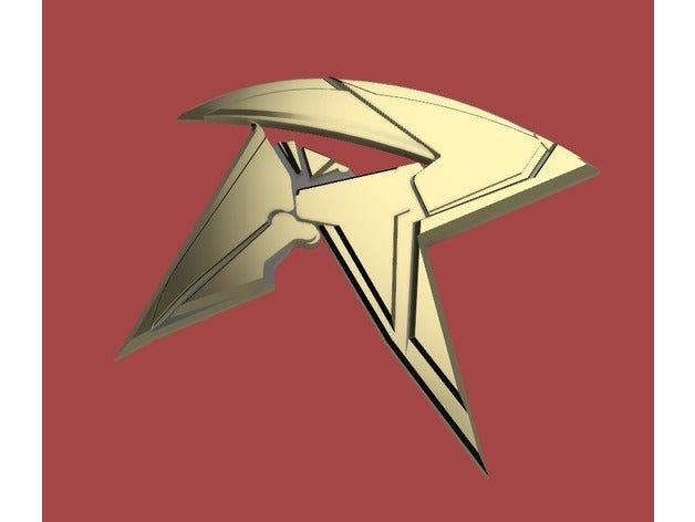 Robin's Logo - Robin's Emblem from Titans by techoutreach - Thingiverse