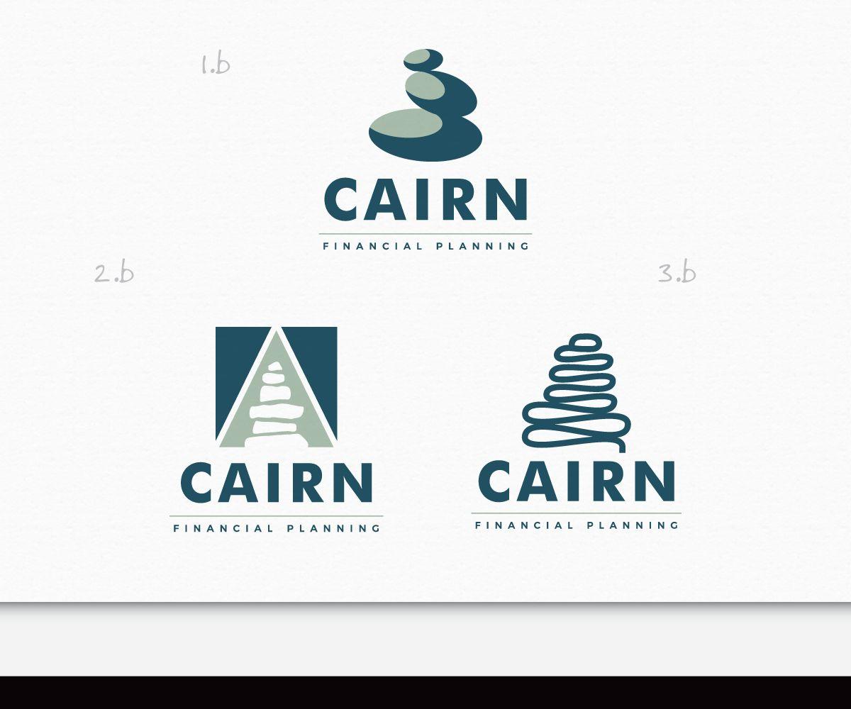 Cairn Logo - Elegant, Playful, Financial Planning Logo Design for Cairn Financial