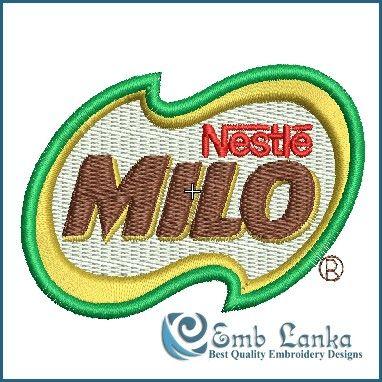Milo Logo - Milo Logo Embroidery Design | Emblanka.com