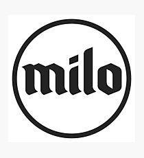 Milo Logo - Milo Logo Wall Art | Redbubble