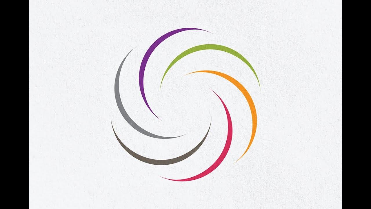 Rotated Logo - Professional Logo Design - Adobe Illustrator Tutorial - How to create a  Duplicate - Rotate Logo