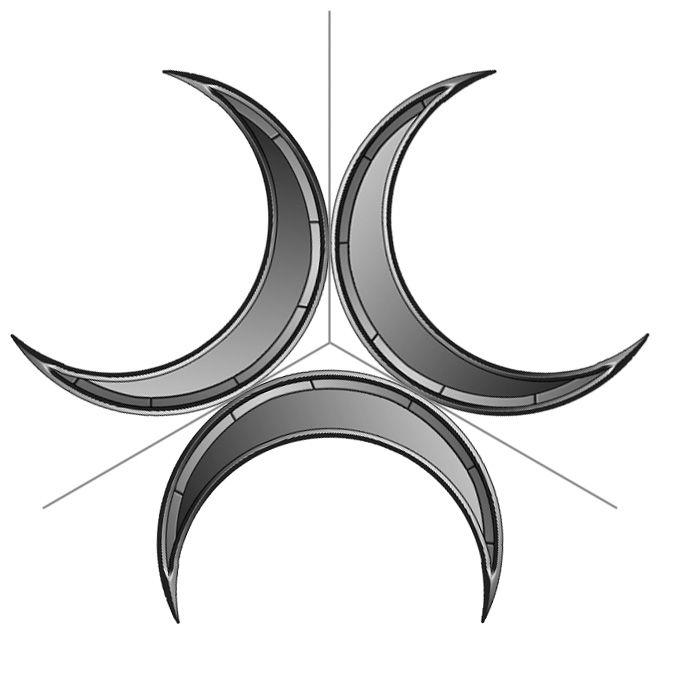 Rotated Logo - Crescent Logo