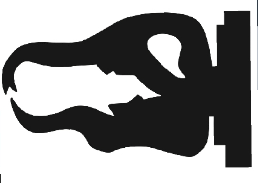 Rotated Logo - The logo rotated looks like a vulture skull : KGATLW