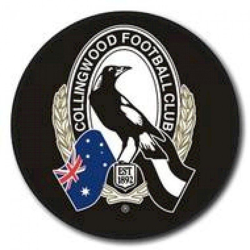 Collingwood Logo - Collingwood Magpies Supporter Badge - New Logo - Simple Indulgence