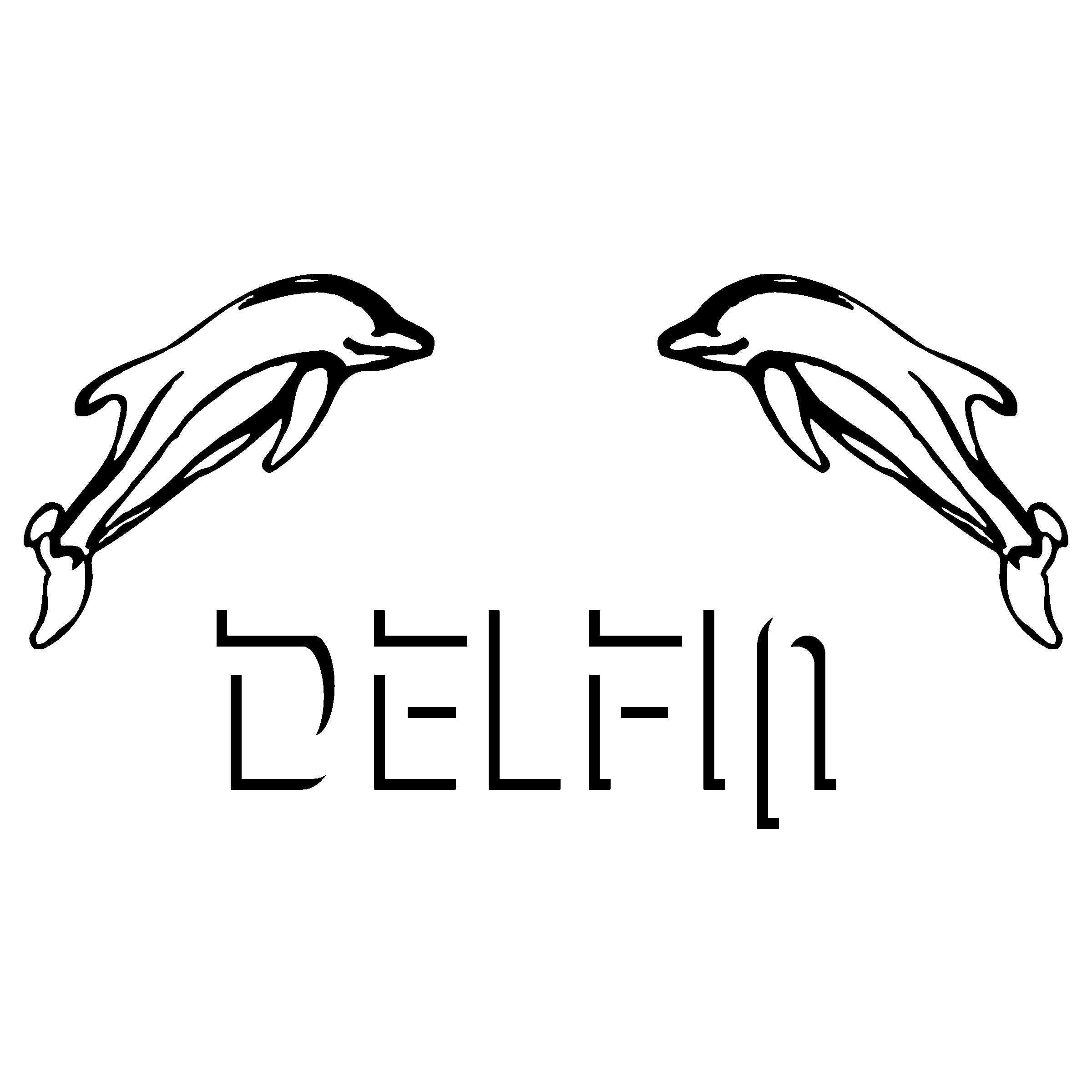Bottlenose Logo - Dolphin,Logo,Bottlenose dolphin,Font,Short-beaked common dolphin ...