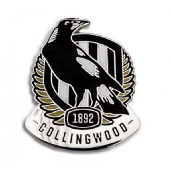 Collingwood Logo - Collingwood Magpies Logo Metal Pin Badge. Wear Your Pride