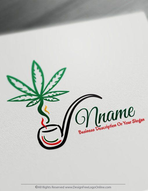 Marijuana.com Logo - Design Free Cannabis Logo Maker Medical Marijuana Logos
