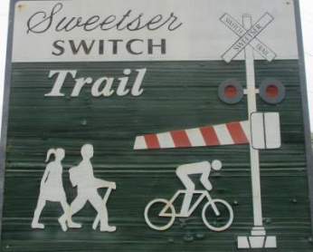 Sweetser Logo - Sweetser Switch Trail – Sweetser, IN (64 trail signs) | Jim's Trail ...