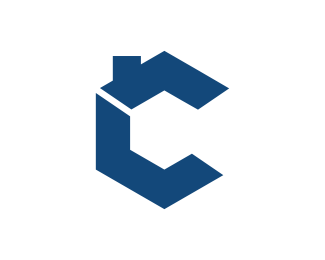 C-Real Logo - C logo estate Designed