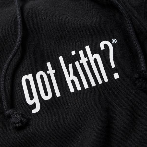 Kith Logo - Kith Treats x got milk? Got Kith Hoodie - Black