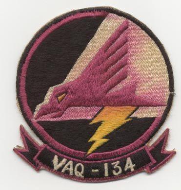 VAQ-134 Logo - Ca. 1970 USN Navy VAQ 134 (Electronic Attack Squadron 134) Jacket Patch