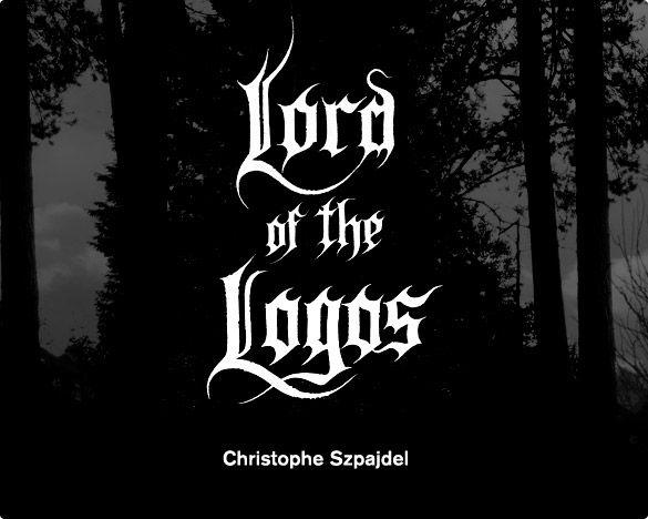Lord Logo - Lord of the Logos, Christophe Szpajdel