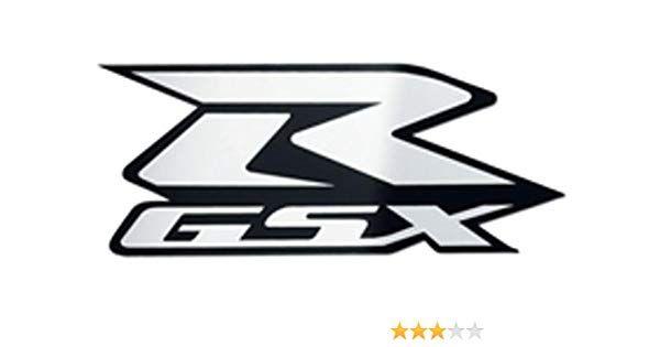 Gixxer Logo - Suzuki GSXR Logo Decal Chrome 8.5