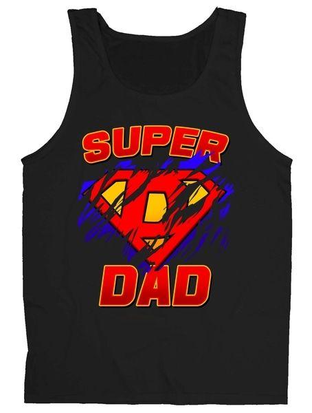 R.I.p.p.e.d Logo - Super Dad Ripped Logo Tank Top