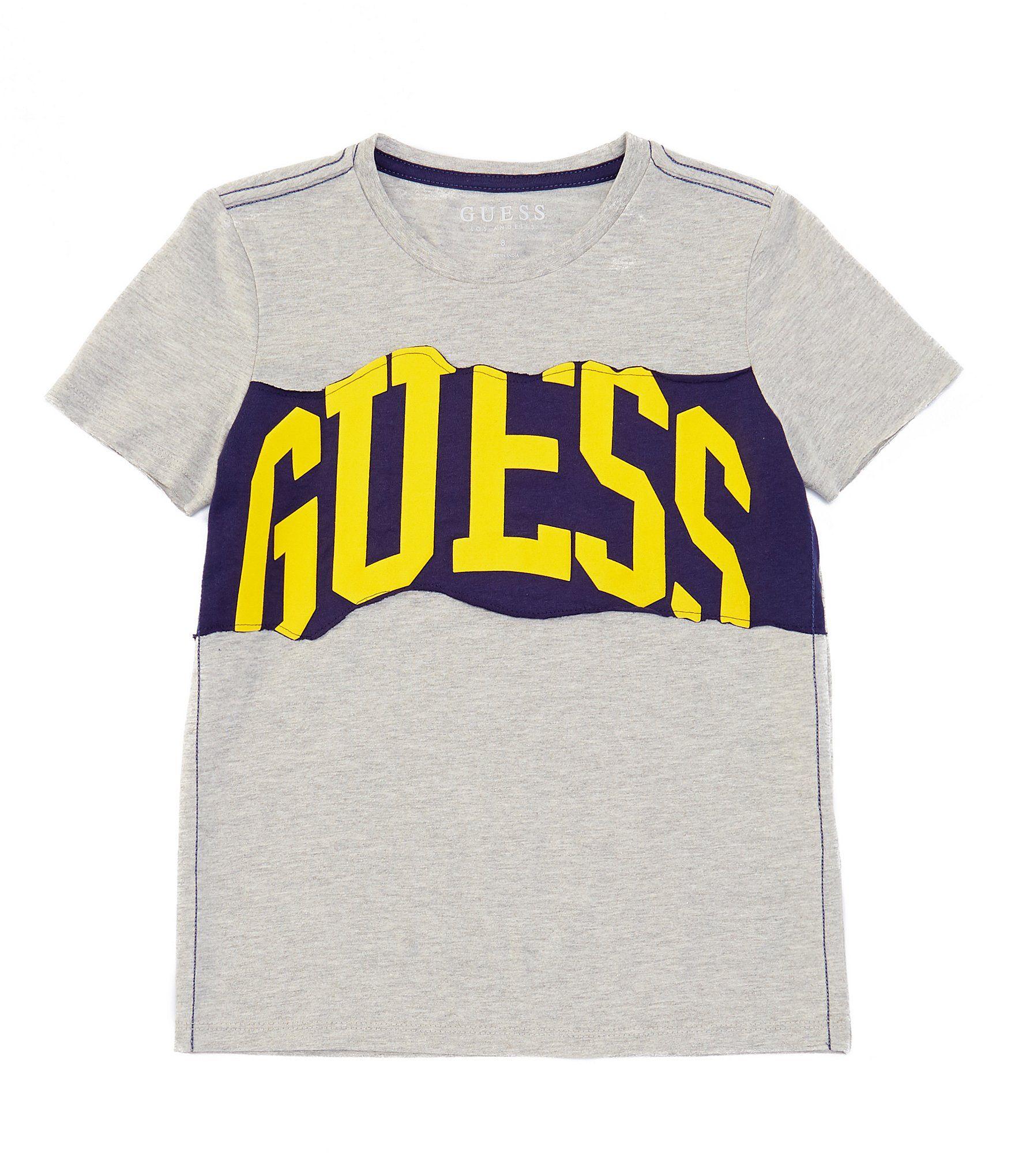 R.I.p.p.e.d Logo - Guess Big Boys 8-18 Short-Sleeve Ripped Logo Tee | Dillard's