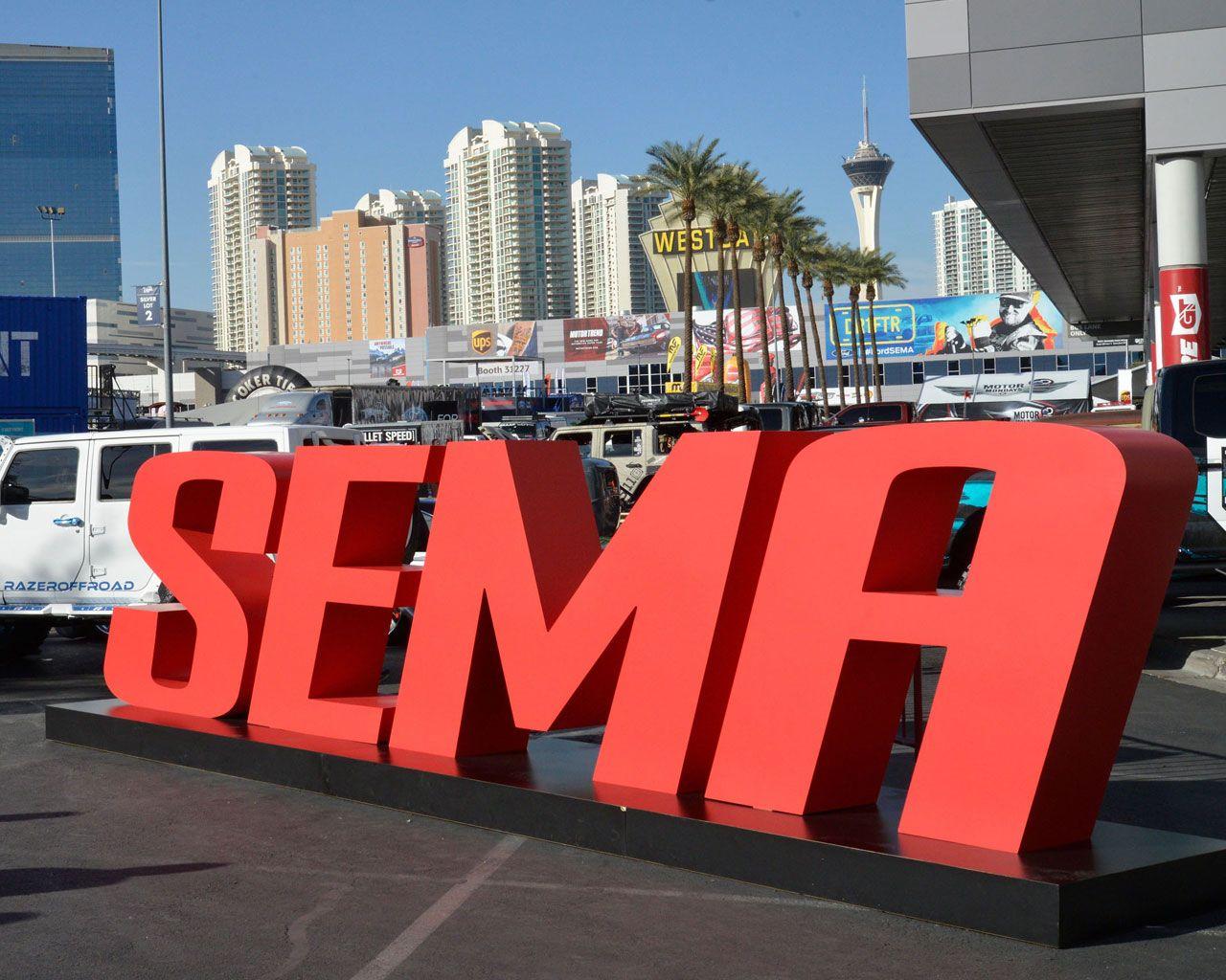 Sema Logo - SEMA Show 2018 Instant Photos