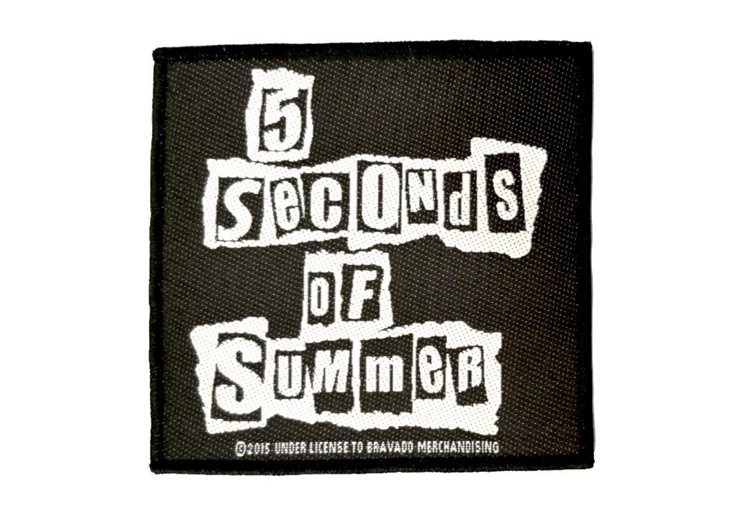 R.I.p.p.e.d Logo - 5 Seconds Of Summer - Ripped Logo Woven Patch