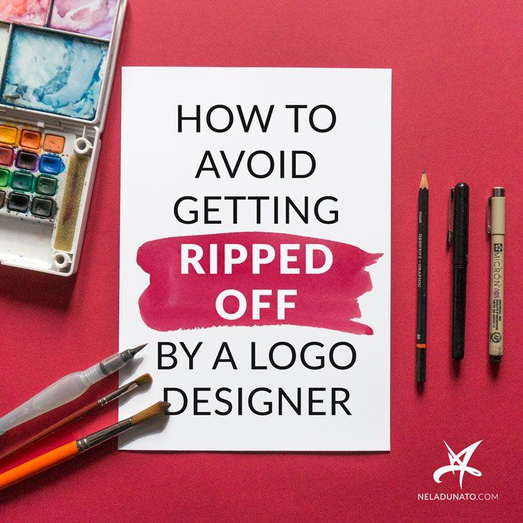 R.I.p.p.e.d Logo - How to avoid getting ripped off by a logo designer | Nela Dunato Art ...