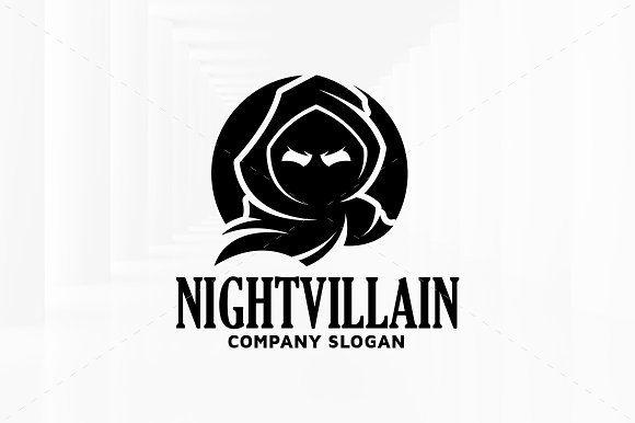Villain Logo - Night Villain Logo Template