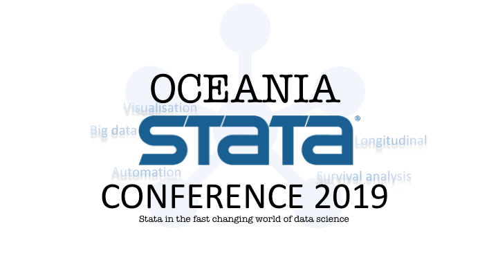 Stata Logo - Oceania Stata Conference 2019