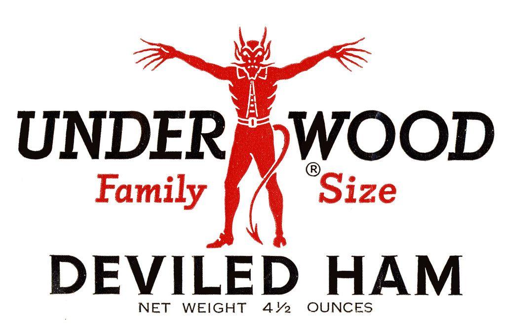 1940'S Logo - Underwood Deviled Ham mascot & logo isolated - 1940's 1950… | Flickr