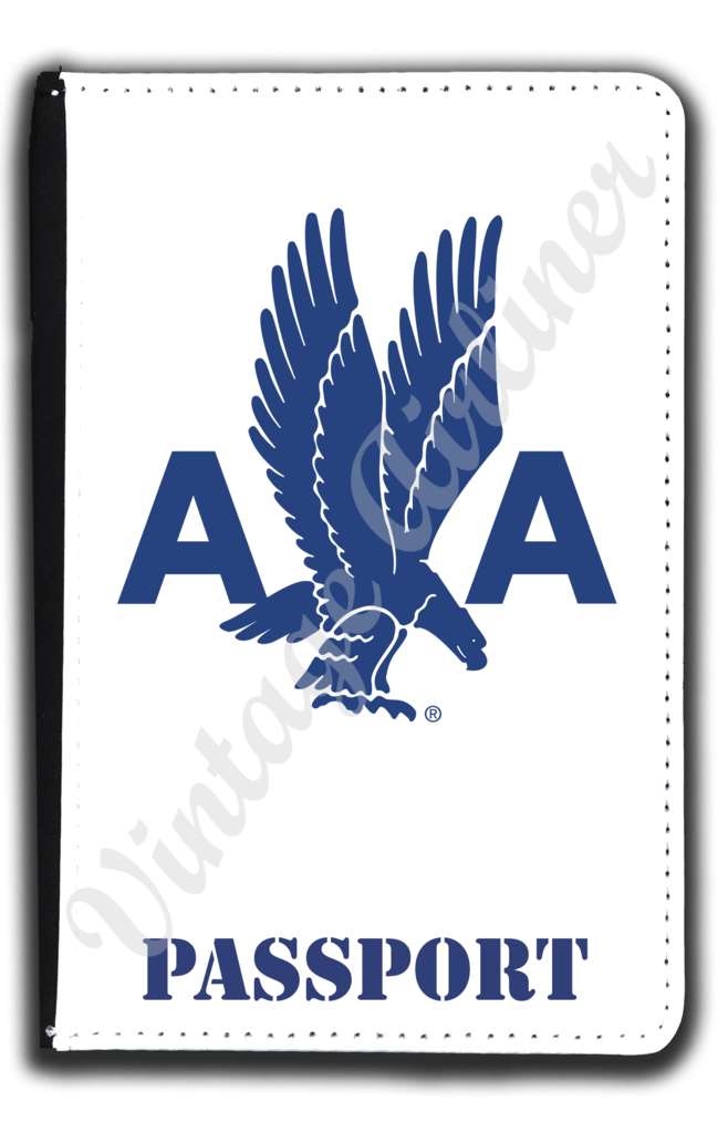 1940'S Logo - AA 1940's Logo Passport Case