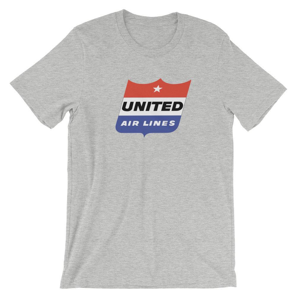 1940'S Logo - United Airlines Vintage 1940's Logo T Shirt