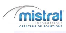 Mistral Logo - Mistral Informatique - Créateur de solutions