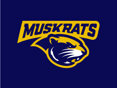 Muskrat Logo - Muskrats Version 2 | Logo Sports | Sports logo, Logos, Sports decals