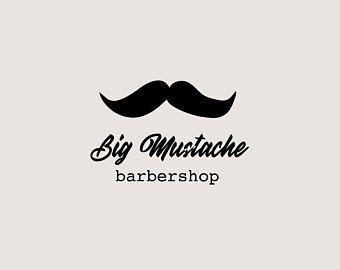 Mustache Logo - Mustache logo | Etsy