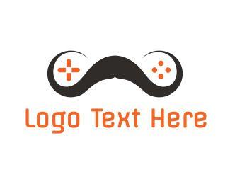 Mustache Logo - Mustache Gaming Logo