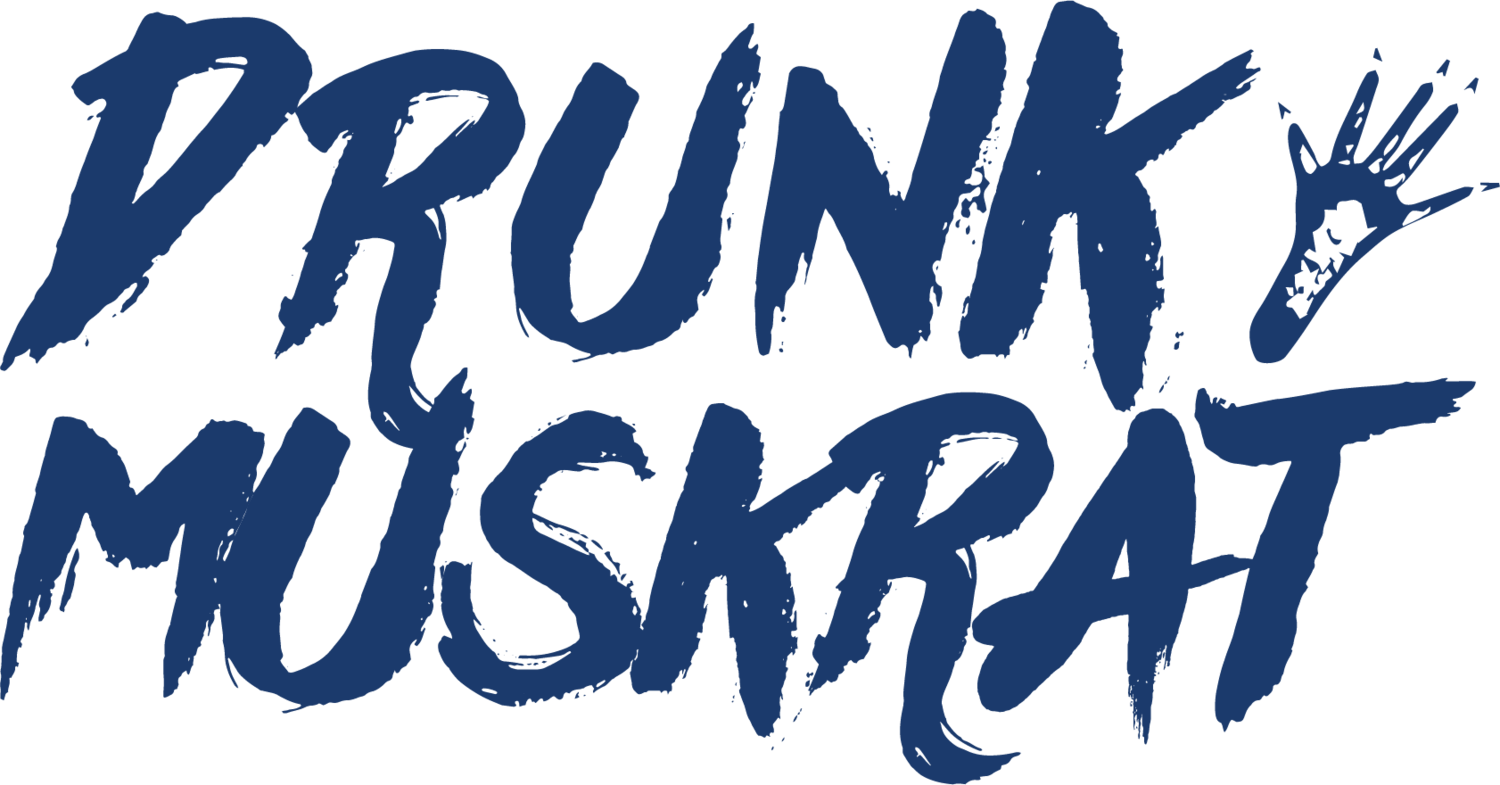 Muskrat Logo - Drunk Muskrat