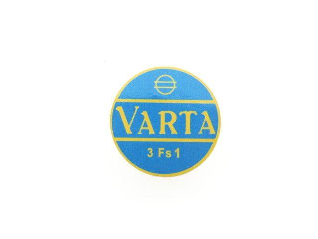 Varta Logo - Battery logo sticker Varta (EU)