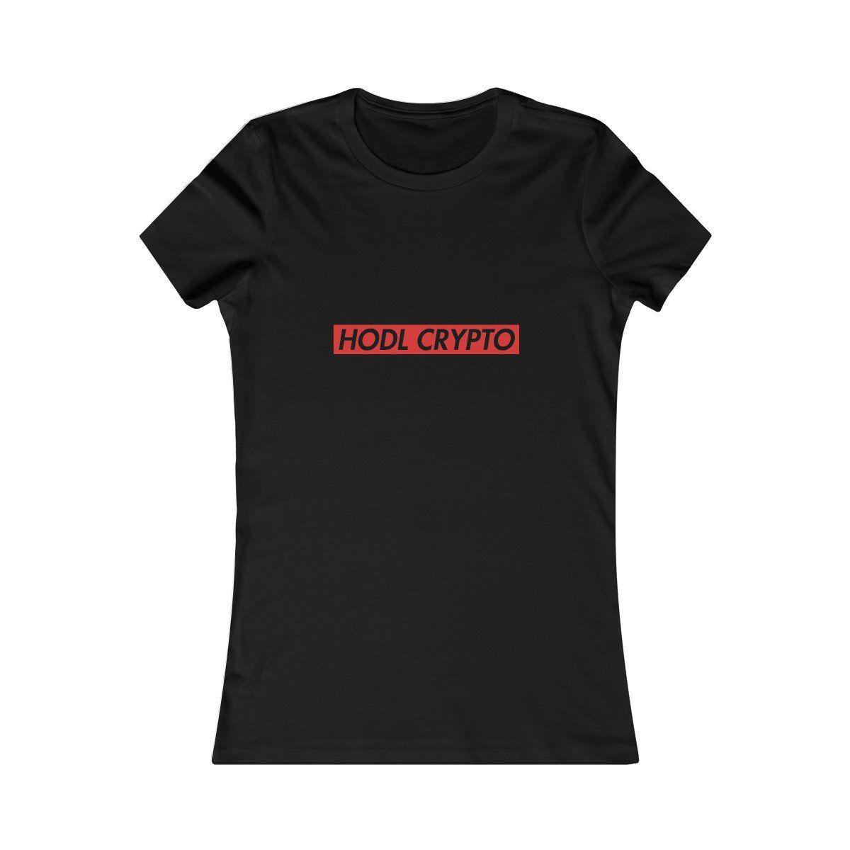 Cool Supreme Logo - Hodl crypto Women's T shirt in cool supreme crypto logo