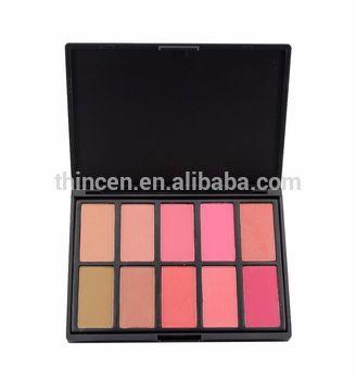 Blush.no Logo - No Logo 10 color cosmetic blusher palette 10 color makeup mixing blush  palette, View blush palette, Private Lable Product Details from Shenzhen ...