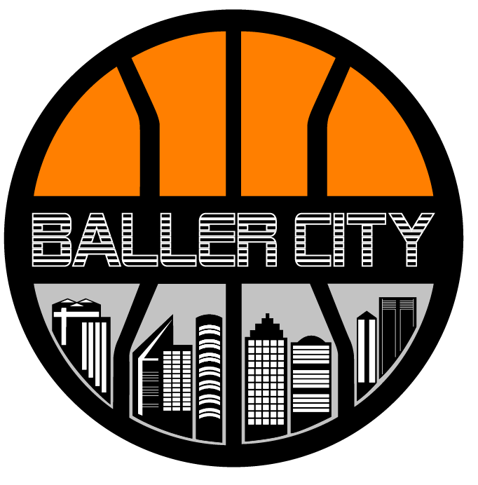 Ballers Logo - Baller City Logo Tee White