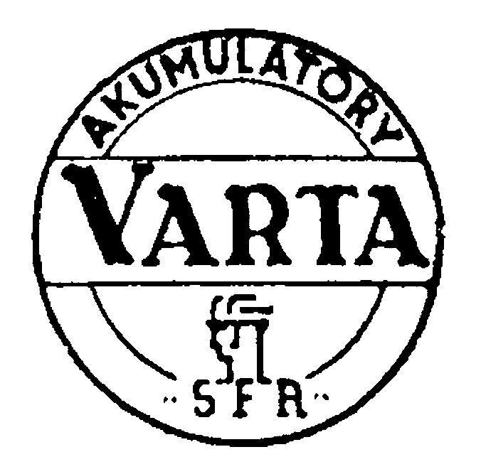 Varta Logo - Logo of Sanocka Fabryka Akumulatorów (SFA)