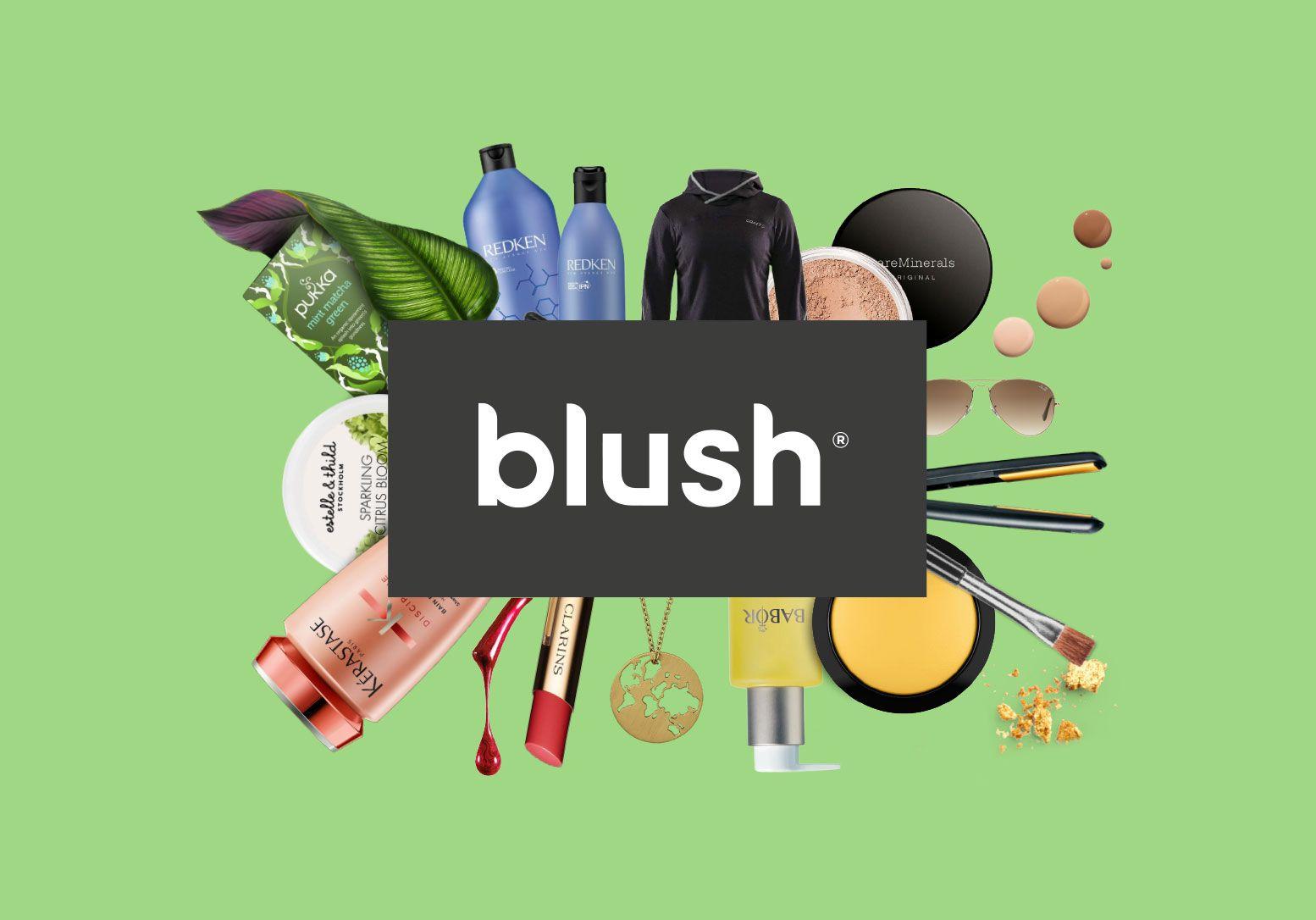 Blush.no Logo - CASE: Blush | Visuell identitet og kommunikasjon | Metro Branding