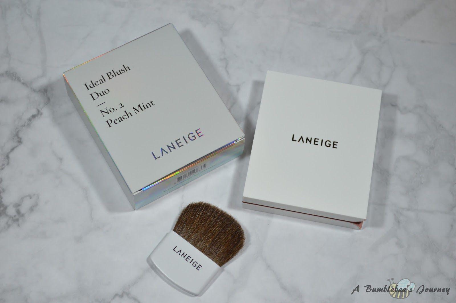 Blush.no Logo - A Bumblebee´s Journey: Laneige - Ideal Duo Blusher No.02 Peach Mint ...