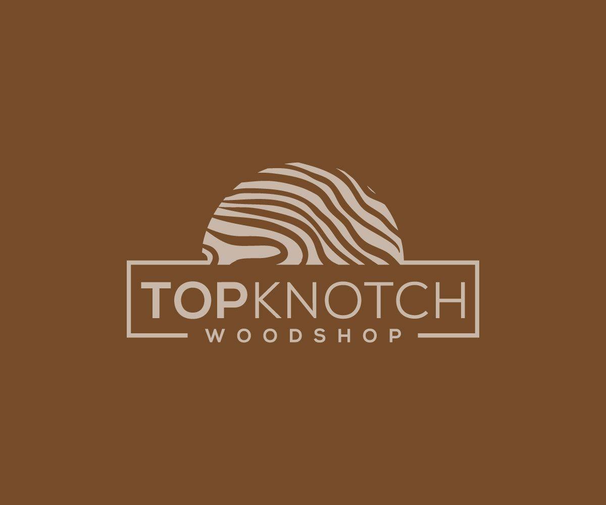 Woodshop Logo - Bold, Modern Logo Design for TopKnotch Woodshop by siri_graphix ...