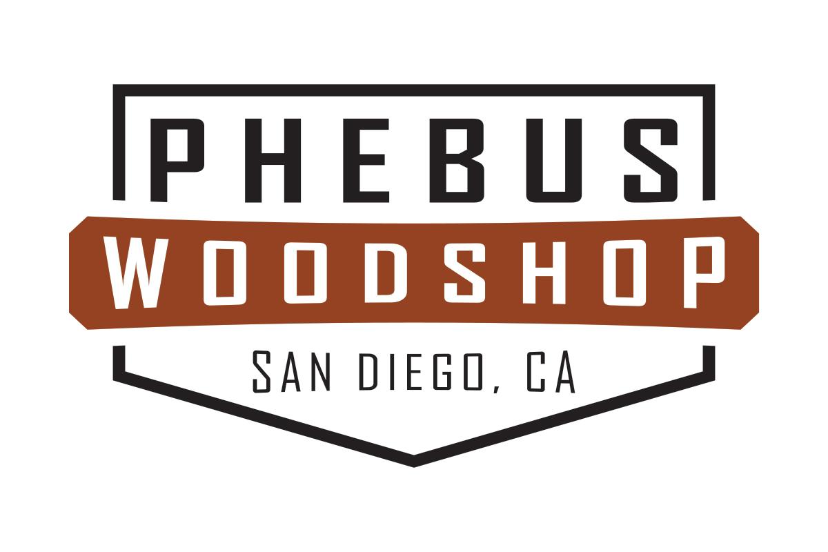 Woodshop Logo - Phebus Woodshop Logo – Ryan Phebus Design