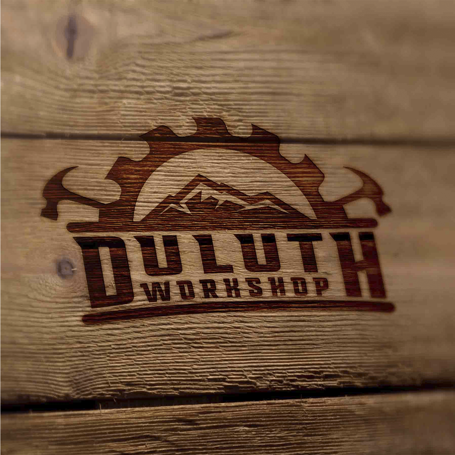 Woodshop Logo - Traditional, Masculine, Woodworking Logo Design for Duluth Woodshop ...