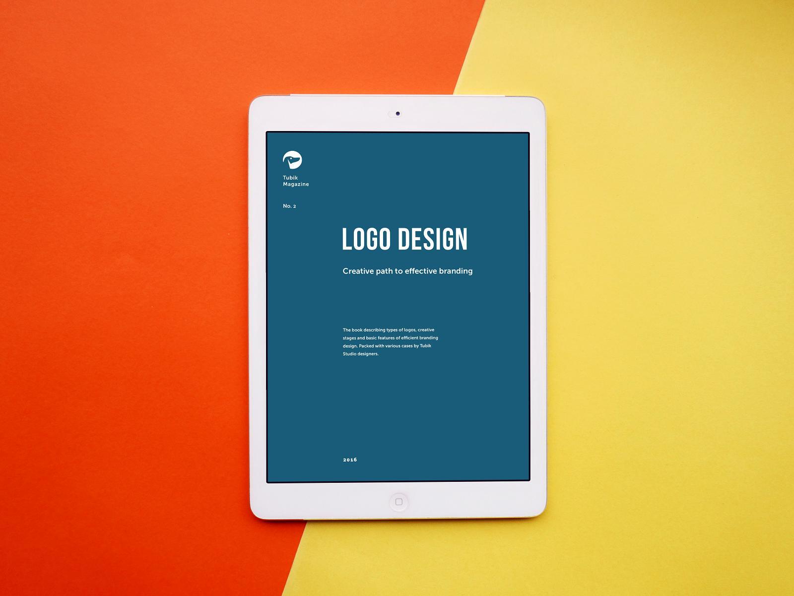 Ebook Logo - Free eBook: Logo Design. - Tubik Studio - Medium