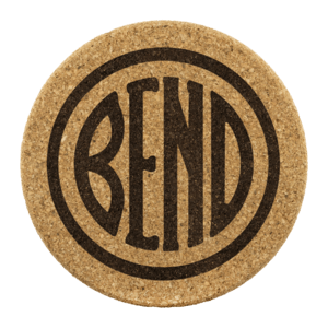 Bend Logo - Bend Logo Cork Coasters – The Northwest Store