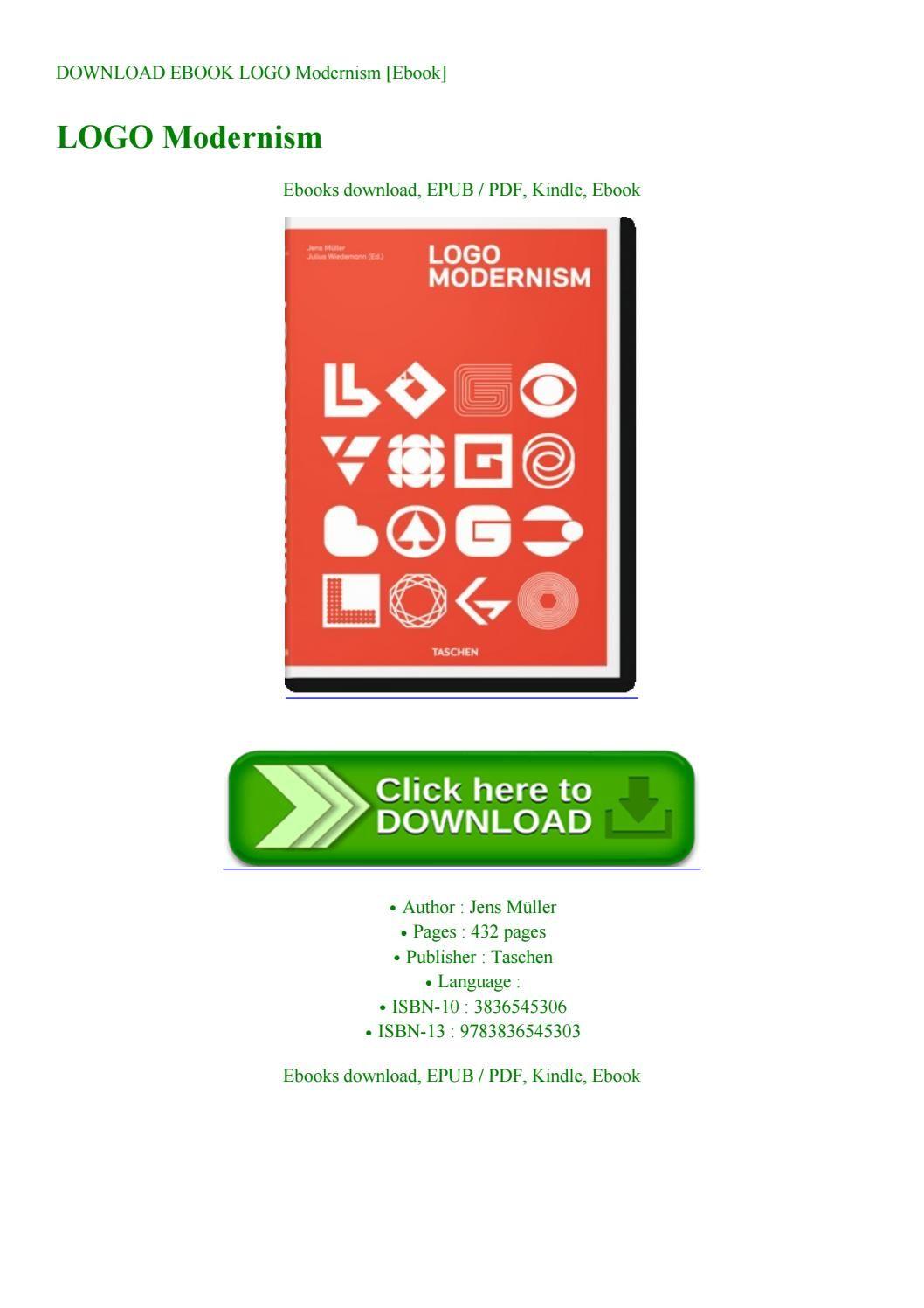Ebook Logo - DOWNLOAD EBOOK LOGO Modernism [Ebook]
