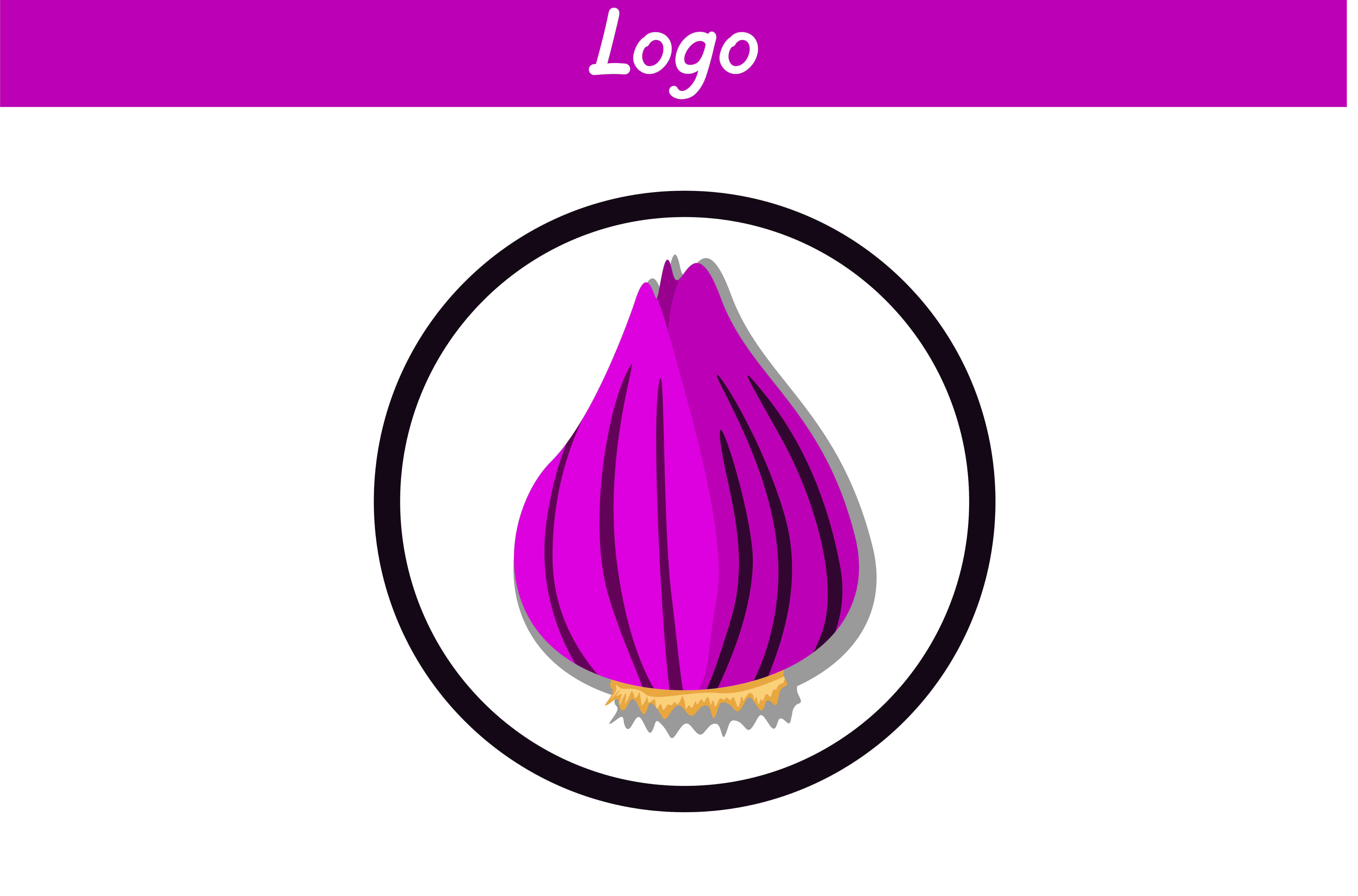 Onion Logo - Red Onion Logo