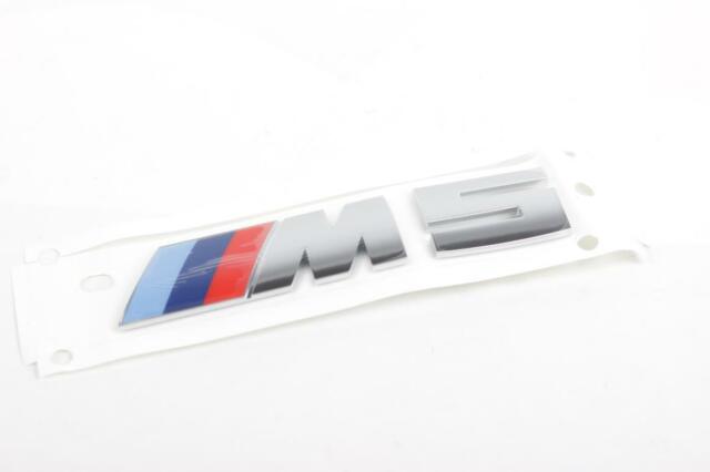 M5 Logo - Genuine BMW OEM G30 F90 5 Series 2018 M5 Emblem Badge Trunk