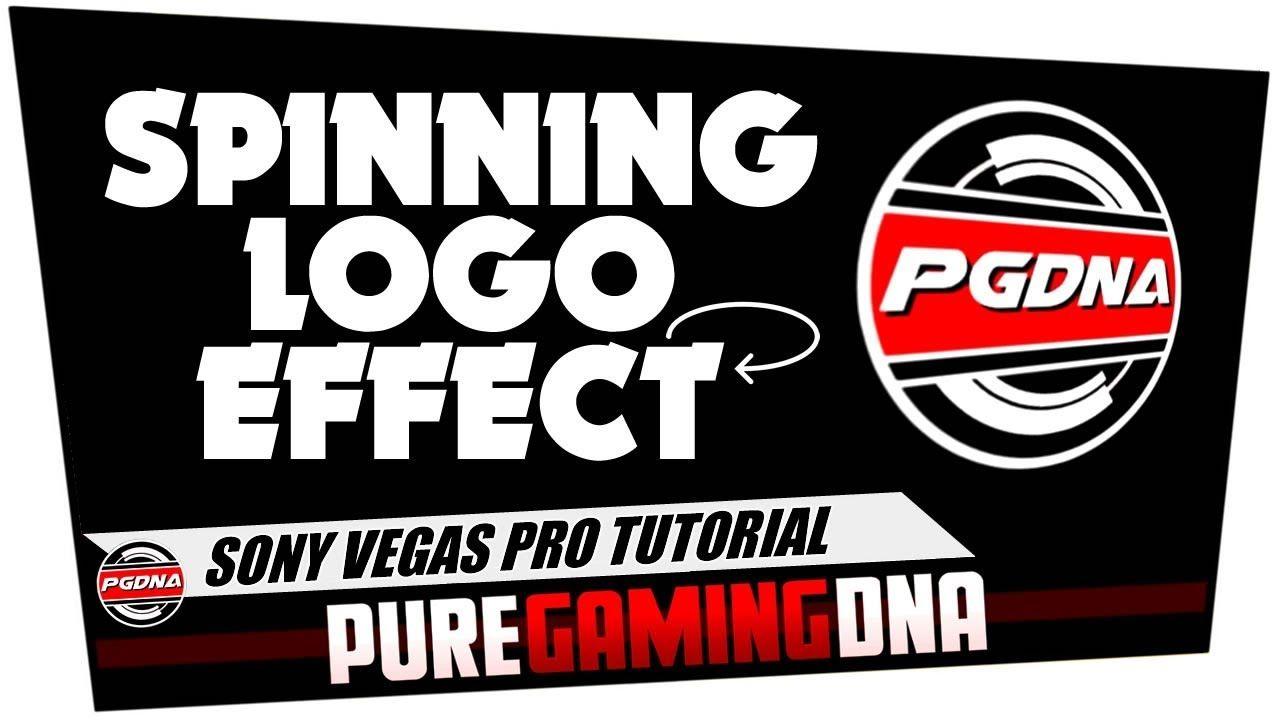 Spinning Logo - How To Make A SPINNING LOGO EFFECT On Sony Vegas Pro | Tutorial | Easy |  #PUREGAMINGDNA