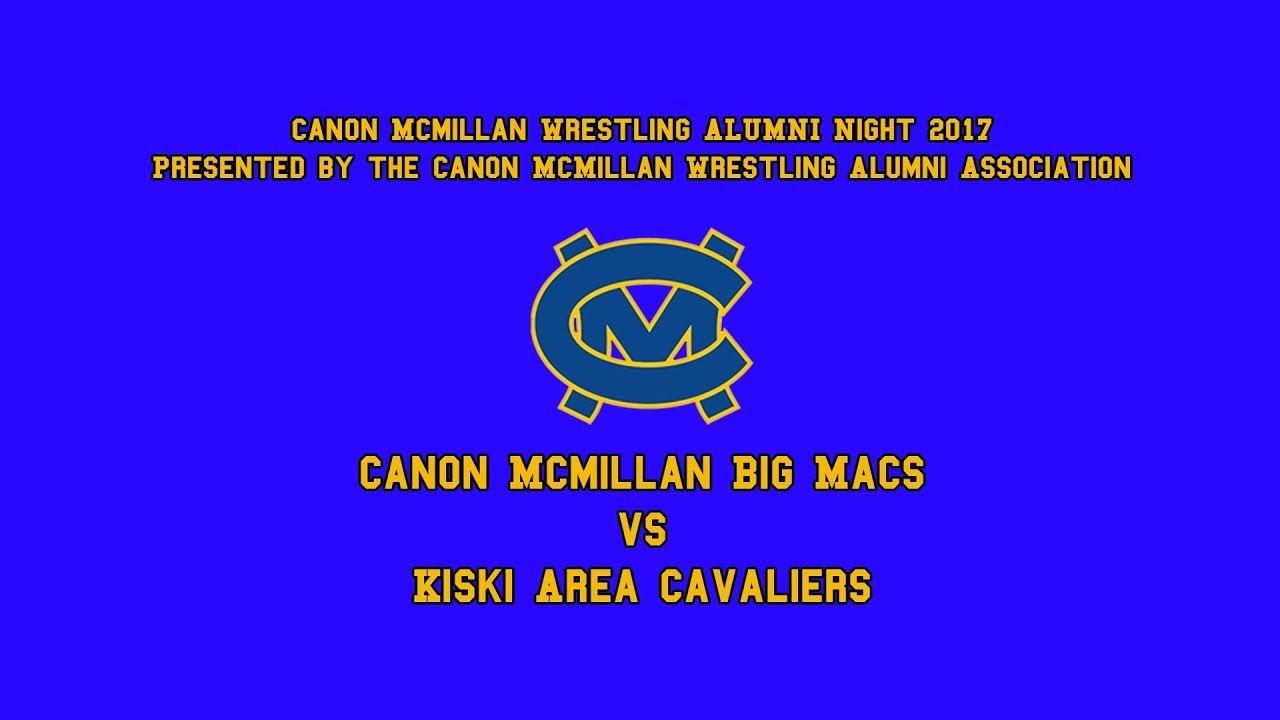 Canon-McMillan Logo - Canon McMillan Big Macs vs Kiski Cavaliers Presented by Canon ...