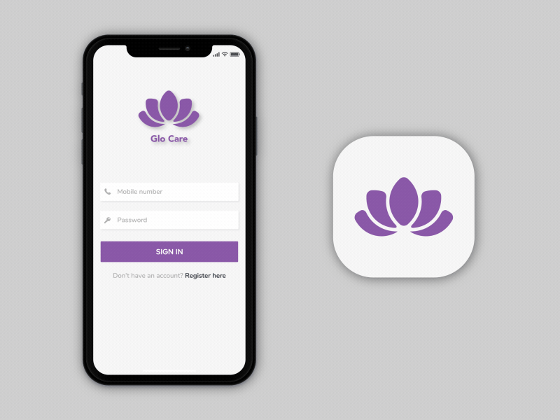 Iphonex Logo - Beauty app login screen animation in iPhone X by Vinoth on Dribbble